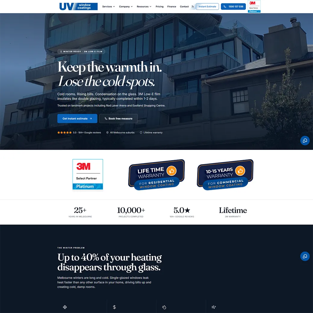 UV Window Coatings